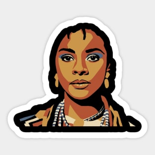 The art of Lauryn Hill Sticker